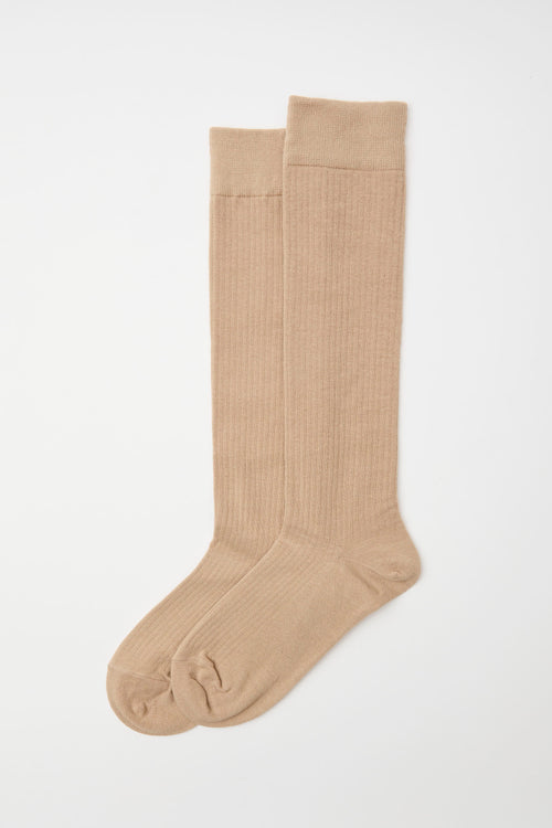 Tre Emme Calzini Beige Donna