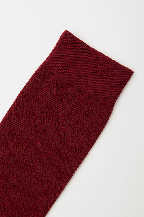 Tre Emme Calzini Bordeaux Donna - 2