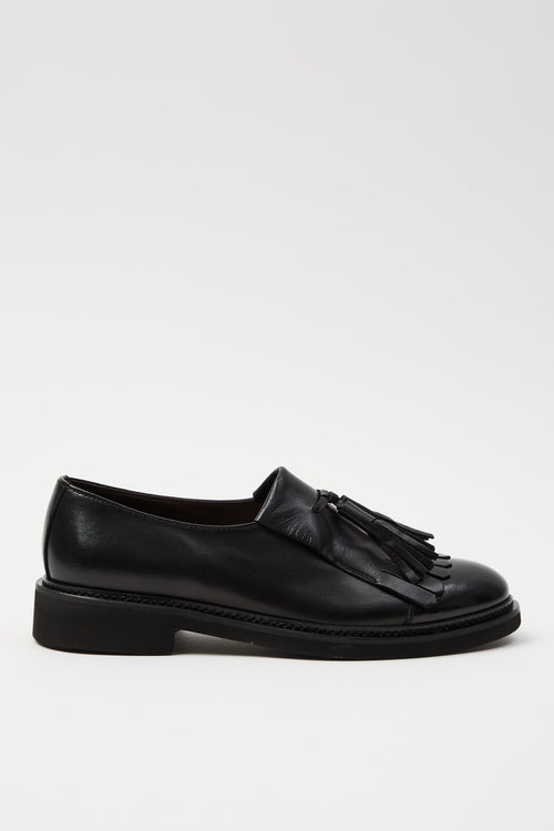 Tre Emme Mocassino Nero Alaska Donna