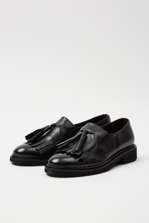 Tre Emme Mocassino Nero Alaska Donna - 2
