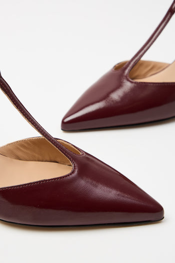 Tre Emme Mary Jane Bordeaux Donna - 4