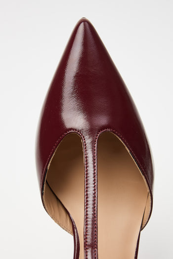 Tre Emme Mary Jane Bordeaux Donna - 7