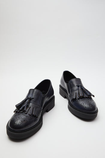 Tre Emme Mocassino Blu Donna - 6