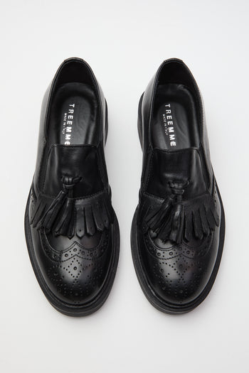 Tre Emme Mocassino Nero Donna - 5