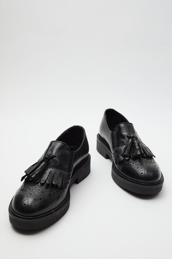 Tre Emme Mocassino Nero Donna - 6