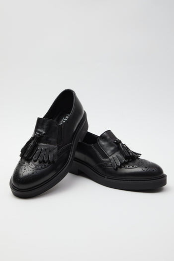 Tre Emme Mocassino Nero Donna - 7