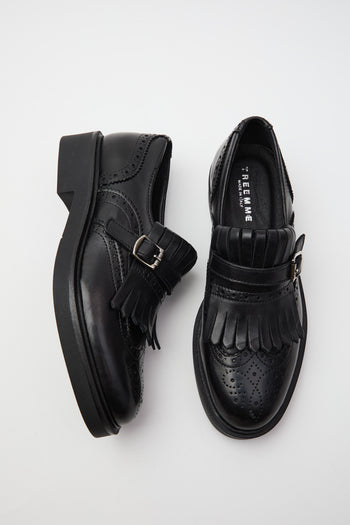 Tre Emme Mocassino Nero Donna - 7