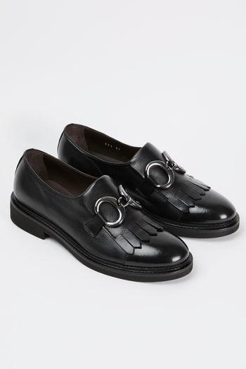 Tre Emme Mocassino Nero Donna - 3