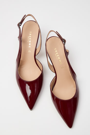 Tre Emme Slingback Bordeaux Donna - 3