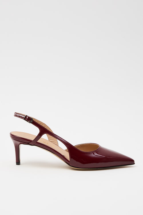 Tre Emme Slingback Bordeaux Donna