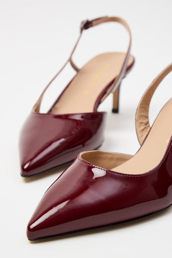 Tre Emme Slingback Bordeaux Donna - 6