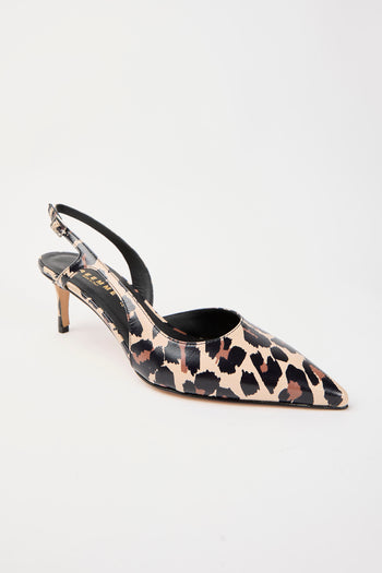Tre Emme Slingback Leopardato Donna - 6