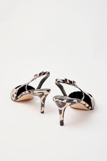 Tre Emme Slingback Leopardato Donna - 7