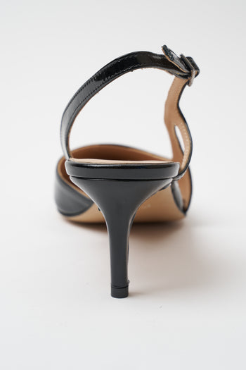 Tre Emme Slingback Nero Donna - 6