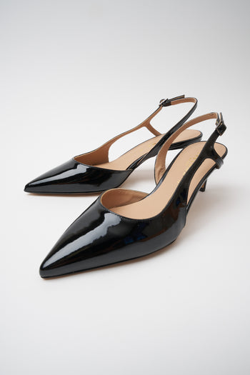 Tre Emme Slingback Nero Donna - 7