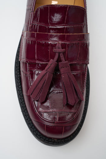 Tre Emme Mocassino Bordeaux Donna - 3