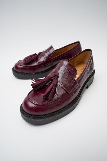 Tre Emme Mocassino Bordeaux Donna - 5