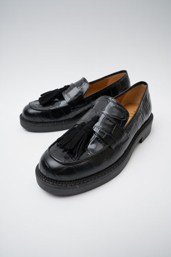 Tre Emme Mocassino Nero Donna - 5