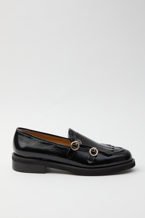 Tre Emme Mocassino Nero Donna