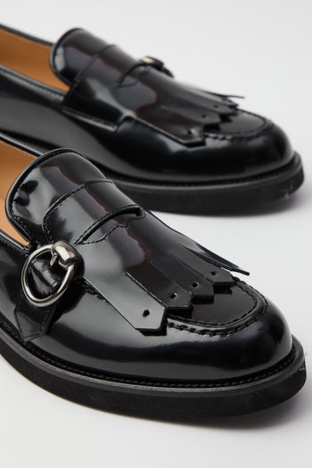 Tre Emme Mocassino Nero Donna - 5