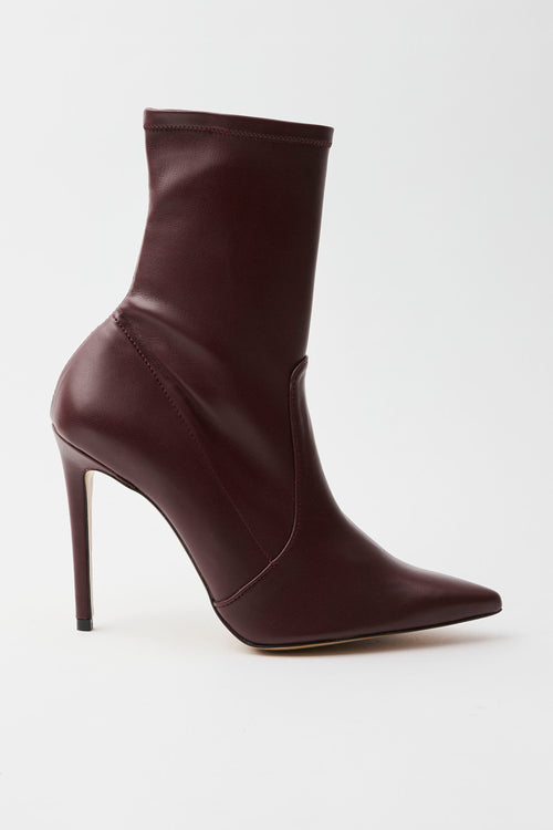 Tre Emme Stivaletto Bordeaux Donna