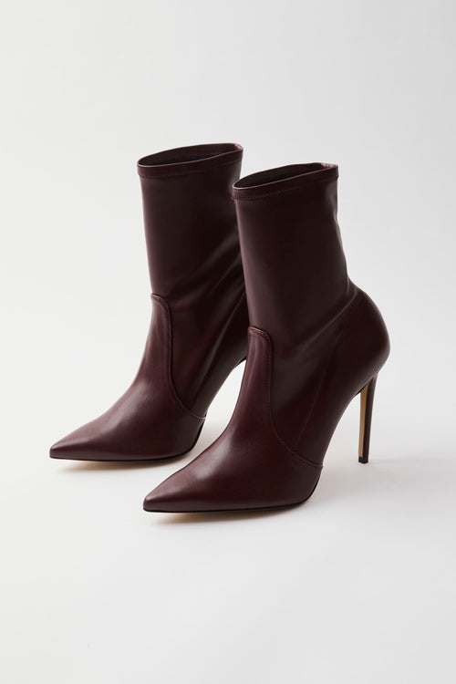 Tre Emme Stivaletto Bordeaux Donna - 2