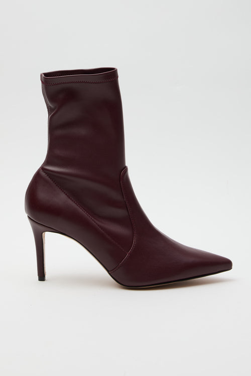 Tre Emme Stivaletto Bordeaux Donna