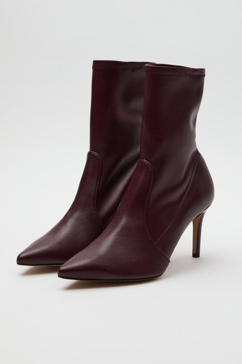 Tre Emme Stivaletto Bordeaux Donna - 2