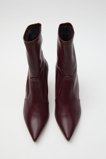Tre Emme Stivaletto Bordeaux Donna - 5
