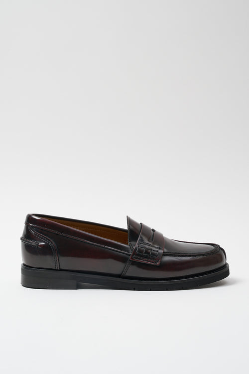 Tre Emme Mocassino Bordeaux Donna