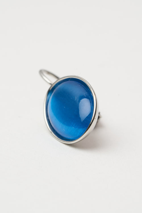 Tre Emme Orecchini Argento+blue Marine Donna - 2