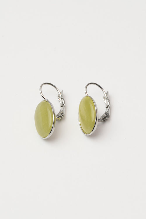Tre Emme Orecchini Argento+verde Acido Donna