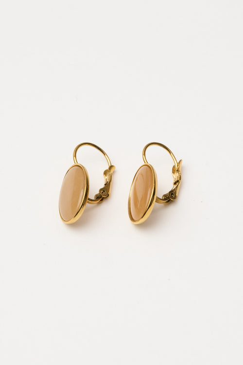 Tre Emme Orecchini Oro+cipria Donna