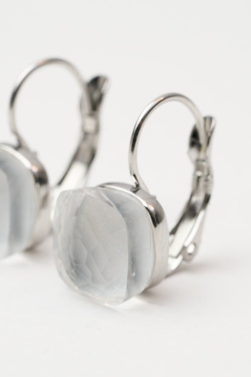 Tre Emme Orecchini Argento+bianco Bucaneve Donna - 2