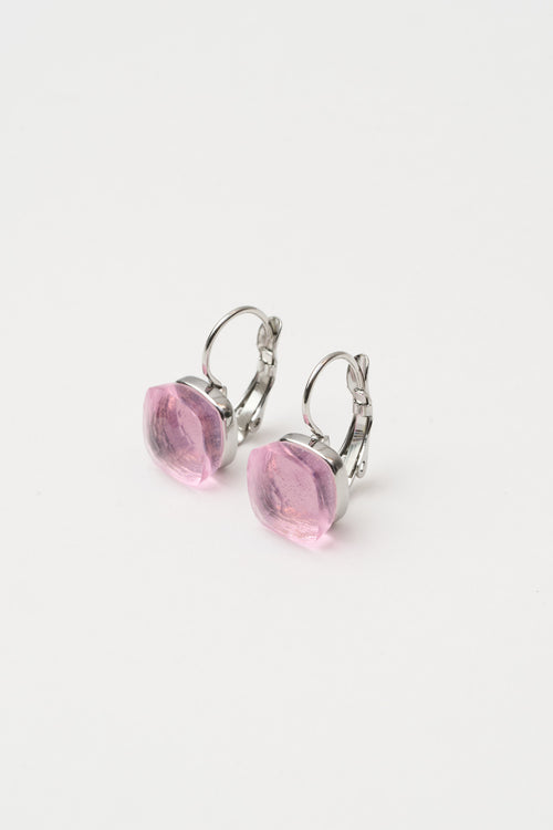 Tre Emme Orecchini Argento+rosa Donna