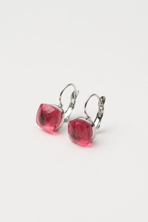 Tre Emme Orecchini Argento+rosa Antico Donna