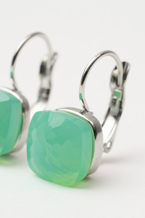 Tre Emme Orecchini Argento+verde Mare Donna - 2