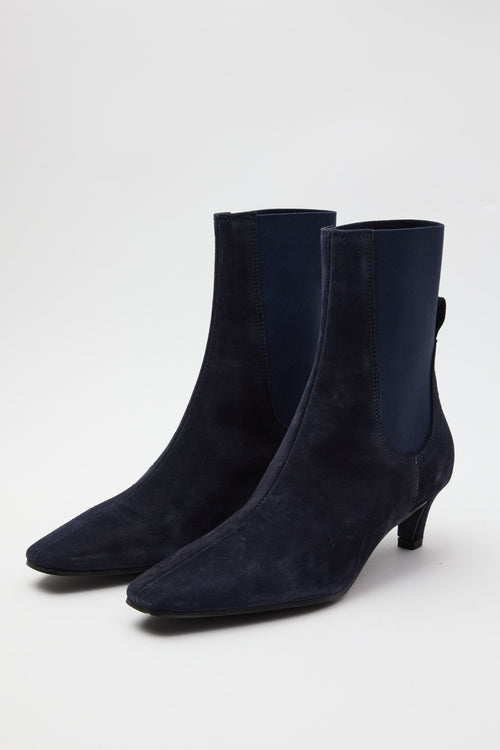 Tre Emme Stivaletto Blu Donna - 2
