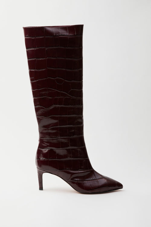 Tre Emme Stivale Bordeaux Donna