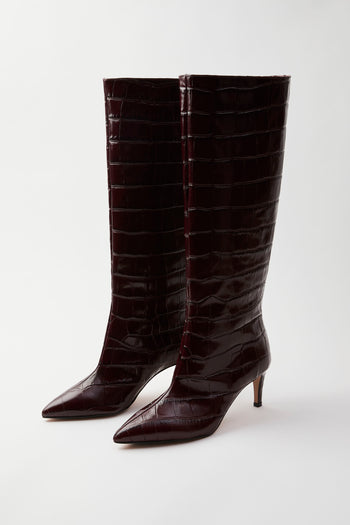 Tre Emme Stivale Bordeaux Donna - 3