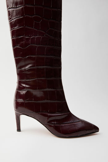Tre Emme Stivale Bordeaux Donna - 5