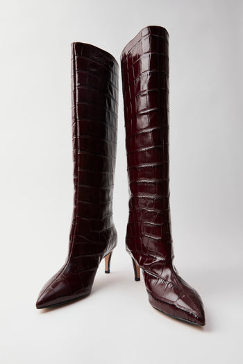 Tre Emme Stivale Bordeaux Donna - 6