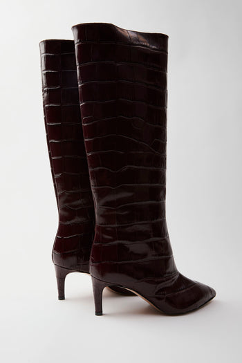 Tre Emme Stivale Bordeaux Donna - 8