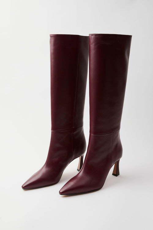 Tre Emme Stivale Bordaux Donna - 2