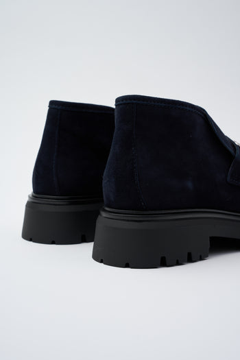 Tre Emme Stivaletto Blu Donna - 4