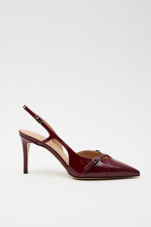 Tre Emme Slingback Bordeaux Donna