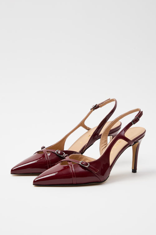 Tre Emme Slingback Bordeaux Donna - 2