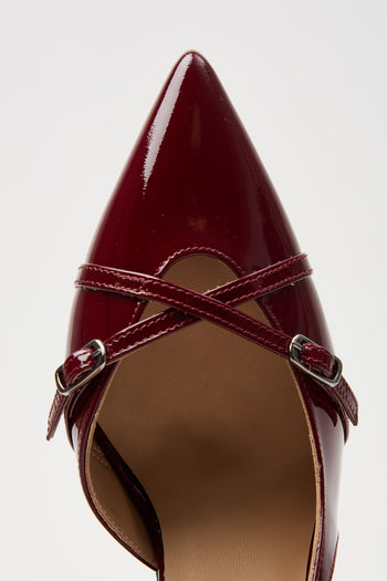 Tre Emme Slingback Bordeaux Donna - 4
