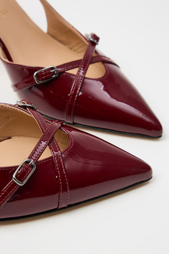 Tre Emme Slingback Bordeaux Donna - 5