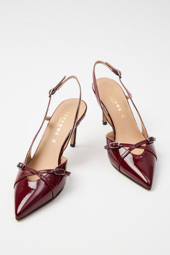Tre Emme Slingback Bordeaux Donna - 6
